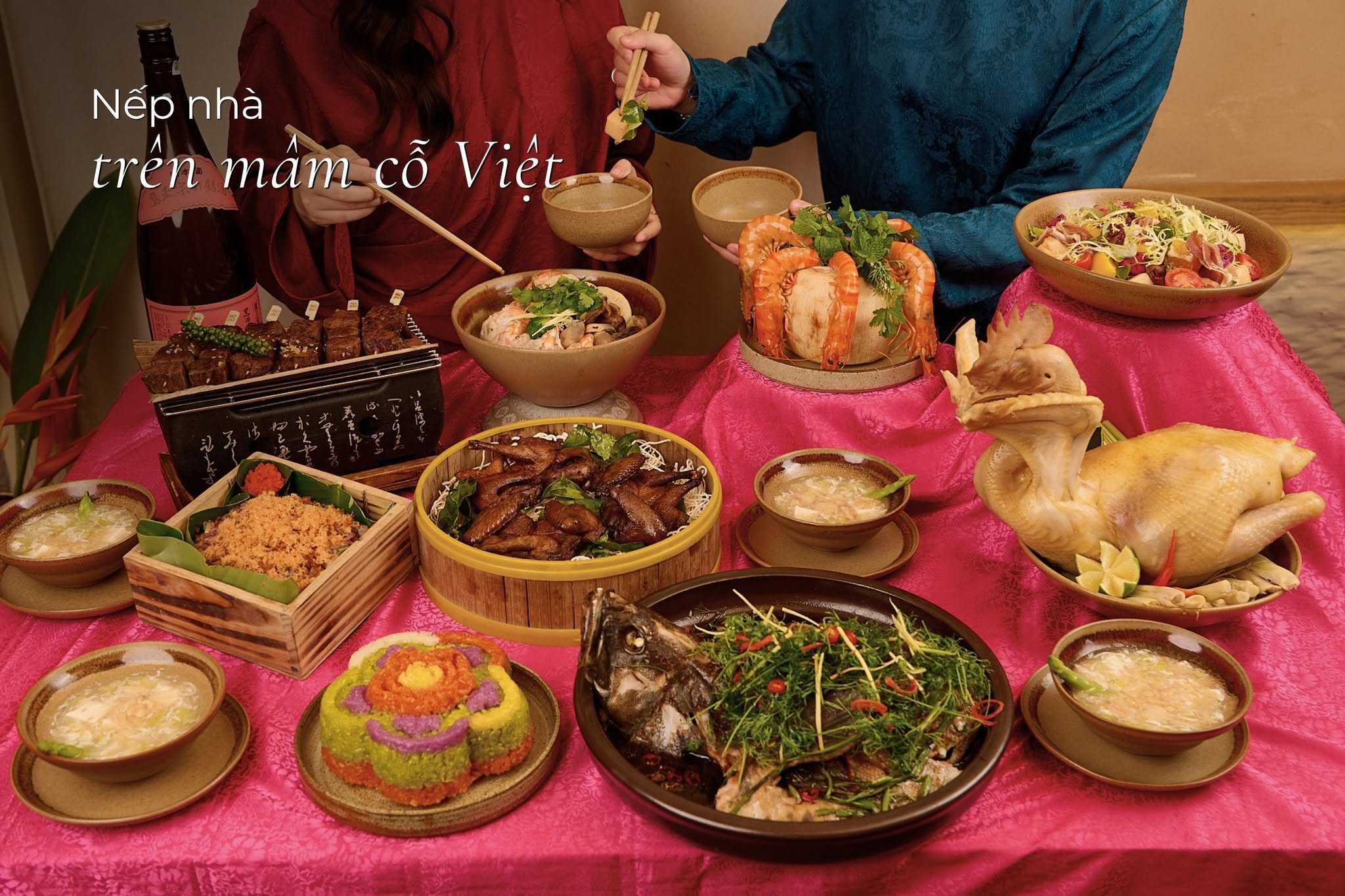 Nếp nhà trên mâm cỗ Việt